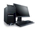Máy tính Desktop Levono ThinkCentre A58 (Intel Pentium Dual-Core E5400 2.7GHz, RAM 1Gb, HDD 320GB, VGA Intel GMA 4500MHD, Màn hình Lenovo 18.5inch D186, PC DOS)