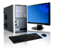 Máy tính Desktop Cybertronpc Essential Intel Celeron No O/S System PCESSI102B (INTEL CELERON E3300 2.50 GHZ, RAM 1GB, HDD 160GB, VGA Onboard, PC DOS, Không kèm màn hình)