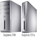 Máy tính Desktop Dell Inspirion 530 - 530S (Intel Dual Core E5300 2x2.6 Ghz, 1GB RAM, 80GB HDD, VGA Intel GMA 3100M, FreeDOS, không kèm màn hình)