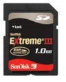 SanDisk Extreme III SD 1GB  
