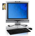 Máy tính Desktop CybertronPC PCAIO925SL 19inch All-In-One PC E8500 (INTEL CORE 2 DUO E8500 3.16GHZ, RAM 1GB, HDD 500GB, VGA Onboard, Màn hình LCD 19 inch, MICROSOFT WINDOWS XP PROFESSIONAL)