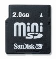 SANDISK MiniSD 2GB