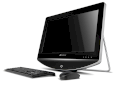 Máy tính Desktop Gateway ZX4931-31e All in one (Intel Pentium E5800 3.20GHz, RAM 3GB, HDD 500GB, VGA Intel GMA X4500HD, 21.5 inch HD Widescreen Ultrabright LCD, Windows 7 Home Premium)