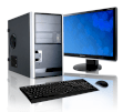 Máy tính Desktop CybertronPC Essential AMD Athlon II No O/S System (AMD ATHLON II X2 240 2.80GHZ, RAM 2GB, HDD 250GB, VGA GEFORCE 8400GS, PC DOS, Không kèm màn hình)