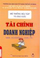 Hệ thống bài tập và bài giải tài chính doanh nghiệp