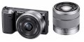 Sony Alpha NEX-5D (16mm F2.8 , 18-55mm F3.5-5.6 OSS) Lens Kit