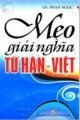 Mẹo giải nghĩa từ Hán - Việt