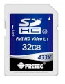 Pretec SDHC 32GB 433x (Class 16)