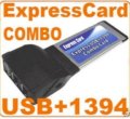 Card Express 1394a+USB Firewire 400