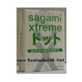 Bao cao su Sagami Xtreme, loại siêu mỏng, có gai và gân (Hộp 10chiêc)