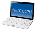Asus Eee PC 1101HA Netbook White (Intel Atom Z520 1.33GHz, 1GB RAM, 160GB HDD, VGA Intel GMA 950, 11.6 inch, Windows XP Home)