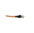 Nexans LANmark-7A Patch Cord Cat 7A 1GHz GG45 8C Screened LSZH N101.23AEO Orange 2m