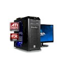 Máy tính Desktop Avadirect Gaming PC DGS-AM3-FX3CFX (AMD FX-6100 3.3GHz, RAM 4GB, HDD 1TB, Radeon HD 6750, OS Windows 7 Home Premium, Không kèm màn hình)