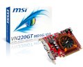 MSI VN220GT-MD1G/D3 (NVIDIA GeForce GT 220, DDR3 1024MB, 128 bit, PCI-E 2.0)