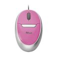 Trust Retractable Optical Mini Mouse (MI-2850Sp) - Pink