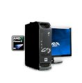Máy tính Desktop Avadirect Slim Gaming PC DGS-AM3-GT3D3XTP (AMD Athlon 2 X4 645 3.1GHz, RAM 2GB, HDD 1TB, GeForce GTX 550 Ti, OS Windows 7 Home Premium, Không kèm màn hình)