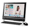 Máy tính Desktop HP TouchSmart 9300 Elite All-in-One PC (LK282AV-ALT) G540 (Intel Celeron G540 2.50GHz, RAM 4GB, HDD 500GB, VGA Intel HD Graphics, Màn hình 23-inch, Free Linux)