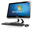 Máy tính Desktop Lenovo C325 - 30953AU (Black) (AMD Fusion E450 1.65GHz, RAM 8GB, HDD 1TB, VGA ATI Mobility Radeon 6310, Màn hình 20inch, Windows 7 Home Premium 64)