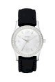Đồng hồ DKNY Watch, Women's Black Leather Strap 32mm NY8370