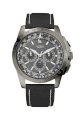 Đồng hồ Guess Watch, Men's Chronograph Black Silicone Strap 50x47mm U14501G2