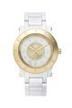 Đồng hồ Juicy Couture Watch, Women's HRH White Plastic Bracelet 38mm 1900843