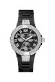 Đồng hồ Guess watch, Women's Black Polycarbonate Bracelet 41mm U11622L4