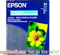 Giấy in ảnh Epson A4 - Photo Paper 180g hoa cúc/B