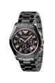 Đồng hồ Emporio Armani Watch, Men's Chronograph Black Ceramic Bracelet AR1410