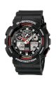 Đồng hồ G-Shock Watch, Men's Analog Digital Black Resin Strap GA100-1A4