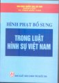Hình phạt bổ sung trong luật hình sự Việt Nam 