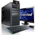 Máy tính Desktop CybertronPC Desktop Essential 3101I System (DT3101I) i5-2400 (Intel Core i5 i5-2400 3.10GHz, RAM 16GB, HDD 2TB, VGA Radeon HD5570, Microsoft Windows 7 Home Premium, Không kèm màn hình