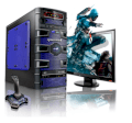 Máy tính Desktop CybertronPC Slayer FX Octa-Core Gaming PC (GM2221G) FX 8120 (AMD FX 8120 3.10GHz, RAM 4GB, HDD 1TB, VGA Radeon HD6670, Microsoft Windows 7 Home Premium 64bit, Không kèm màn hình)