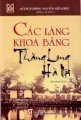 Các làng khoa bảng thăng long Hà Nội