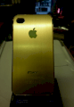 ỐP phát sáng quả táo iPhone 4, 4S (Màu vàng)