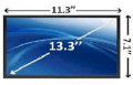 Màn hình laptop LCD 13.3" Wide