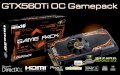Inno3D Geforce GTX 560 Ti OC Gamepack (NVIDIA GTX 560, 1GB GDDR5, 256-bit, PCI-E 2.0)