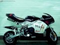 Moto Mini Giang Long 50cc West Đen Trắng