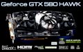 Inno3D Geforce GTX 580 Hawk (NVIDIA GTX 580, 3GB GDDR5, 384-bit, PCI-E 2.0)