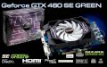 Inno3D Geforce GTX 460 SE Green (NVIDIA GTX 460, 1GB GDDR5, 256-bit, PCI-E 2.0)