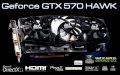 Inno3D Geforce GTX 570 Hawk (NVIDIA GTX 570, 1280MB GDDR5, 320-bit, PCI-E 2.0)