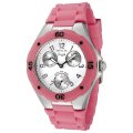 Invicta Women's 0695 Angel Collection Stainless Steel Pink Polyurethane Watch