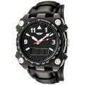 I By Invicta Men's 70970-005 Black Dial Black Leather Analog Digital Watch