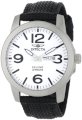 Invicta Men's 1048 Specialty Collection Black Canvas Stainless Steel Watch