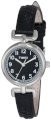 Timex Women's T2N660KW Weekender Petite Casual Black Leather Strap Watch