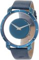 Akribos XXIV Men's AKR412BU Spacely Floating Blue Quartz Watch