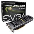 EVGA GeForce GTX 460 2Win 02G-P3-1387-AR (NVIDIA GTX 460, GDDR5 2048MB, 512-bit, PCI-E 2.0)