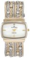 Đồng hồ AK Anne Klein Women's 109271MPTT Swarovski Crystal Accented Two-Tone Multi-Chain Bracelet Watch