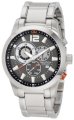 Nautica Men's N17547G NCS 600 Chronograph Black Dial Steel Bracelet Watch