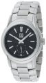 ESQ by Movado Men's 7301327 Quest Stainless-Steel Bracelet Black Dial Watch
