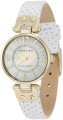 Đồng hồ AK Anne Klein Women's 10/9888MPWT Leather Gold-Tone White Leather Strap Watch